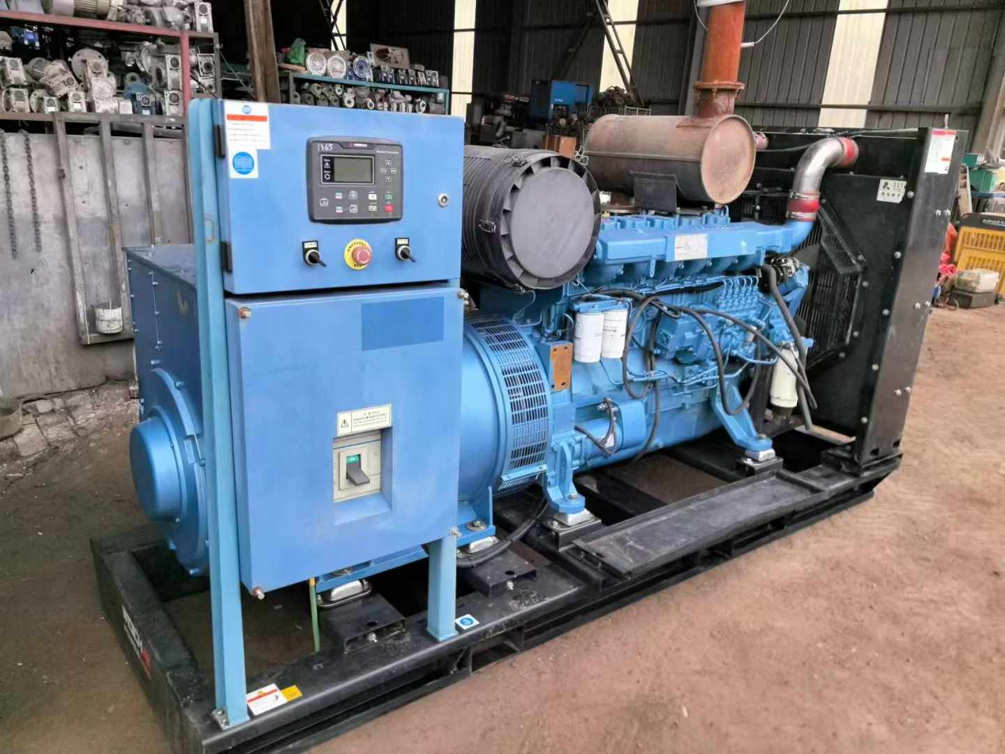 高坪500kW 柴油发电机组可带动设备功率的计算公式是什么？