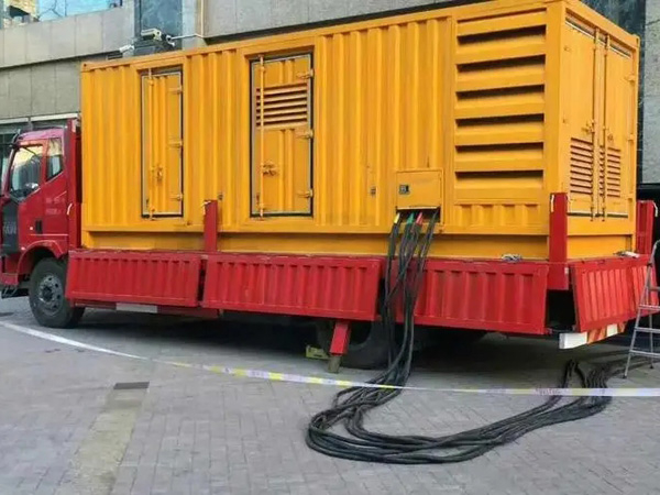 高坪发电机组干接点启动